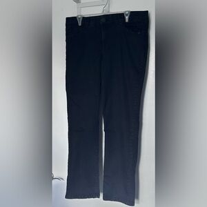 Democracy Black Straight Leg Jeans